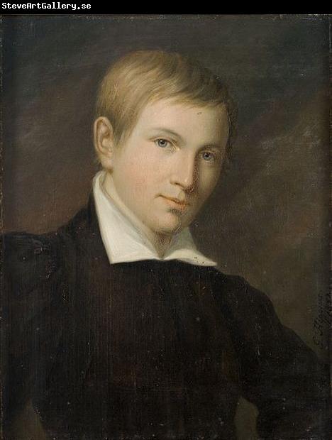 Gustav Adolf Hippius Portrait of Painter Otto Ignatius